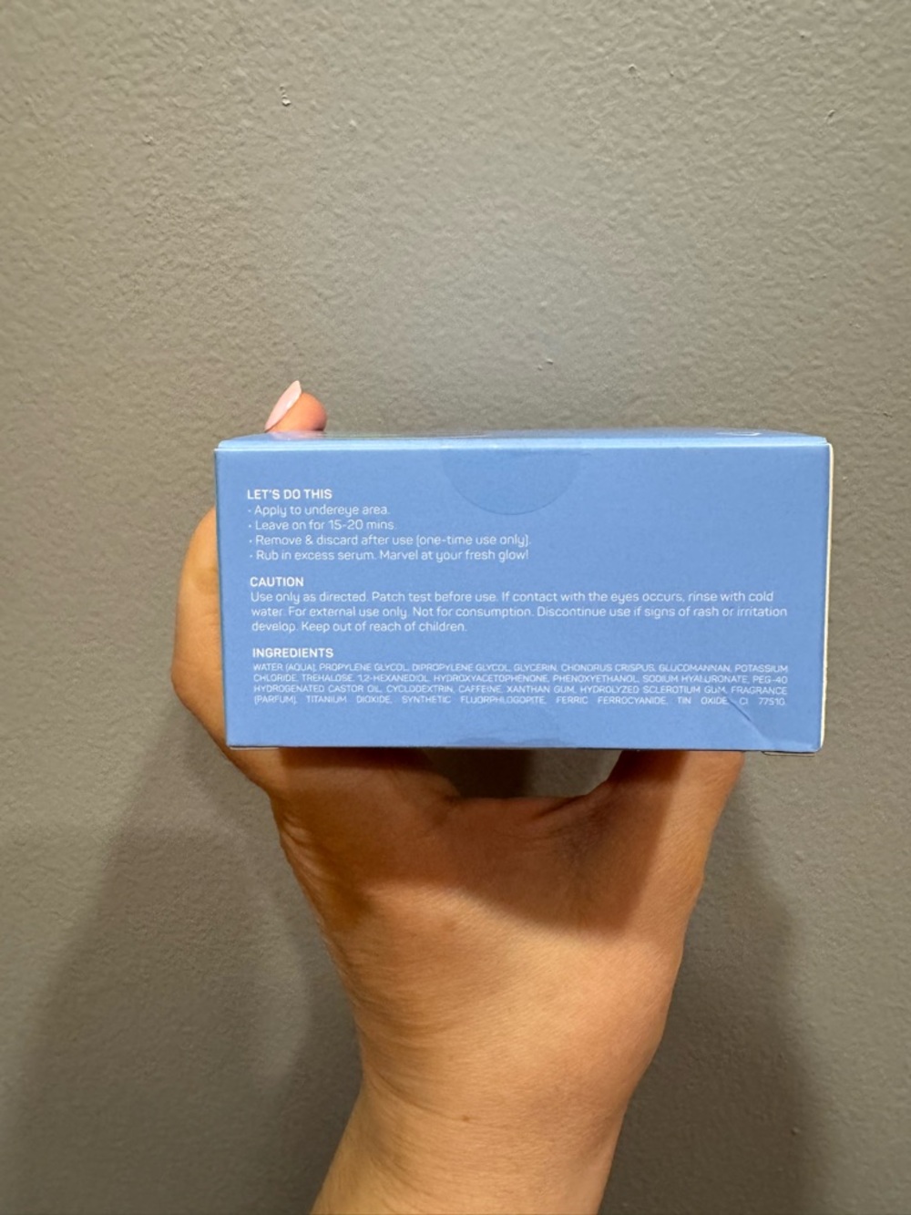 NWT Spalife Hydra Glow Eye Gel Patch 60 Patches - Picture 4 of 6
